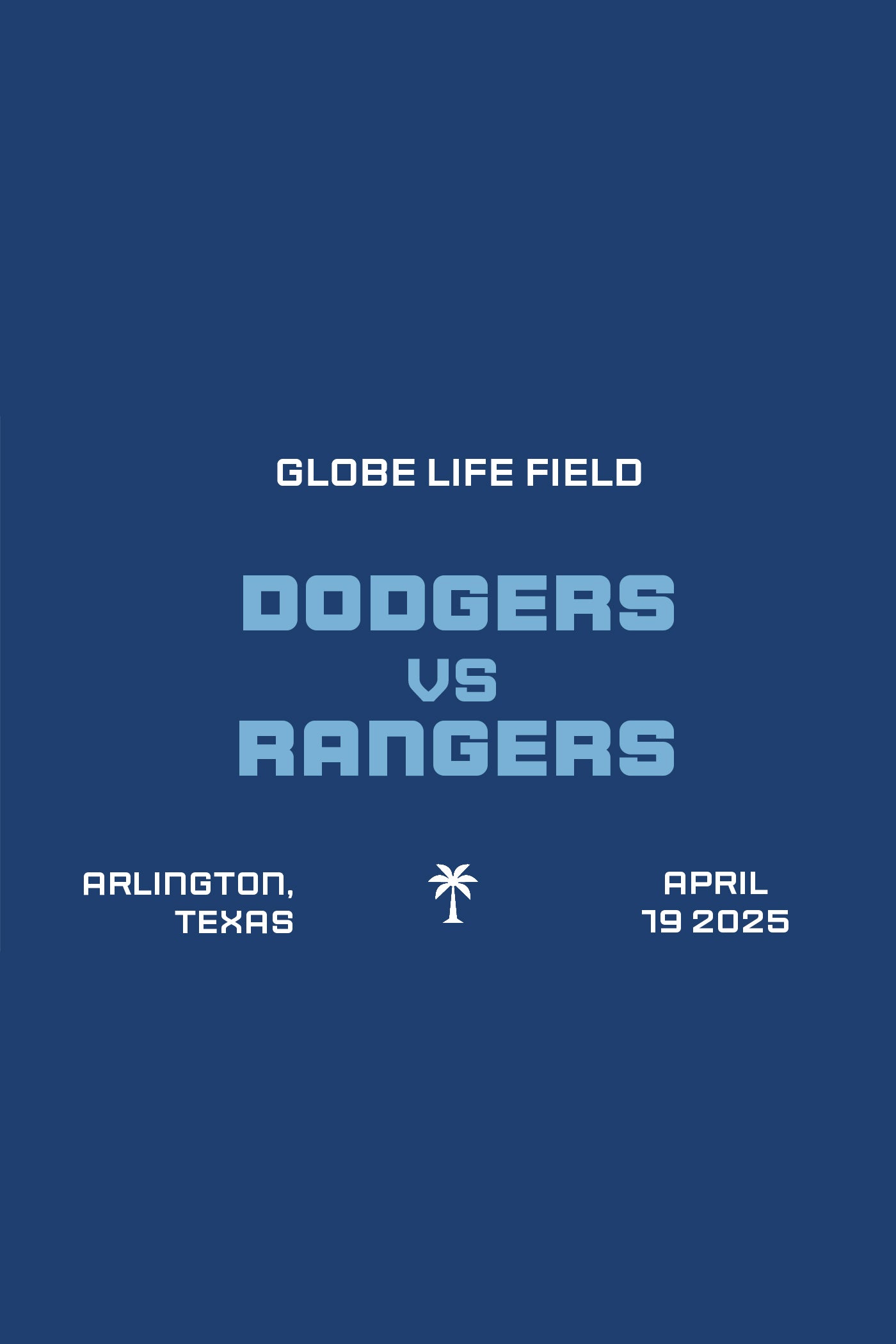 Dodgers vs Rangers Takeover - April 19