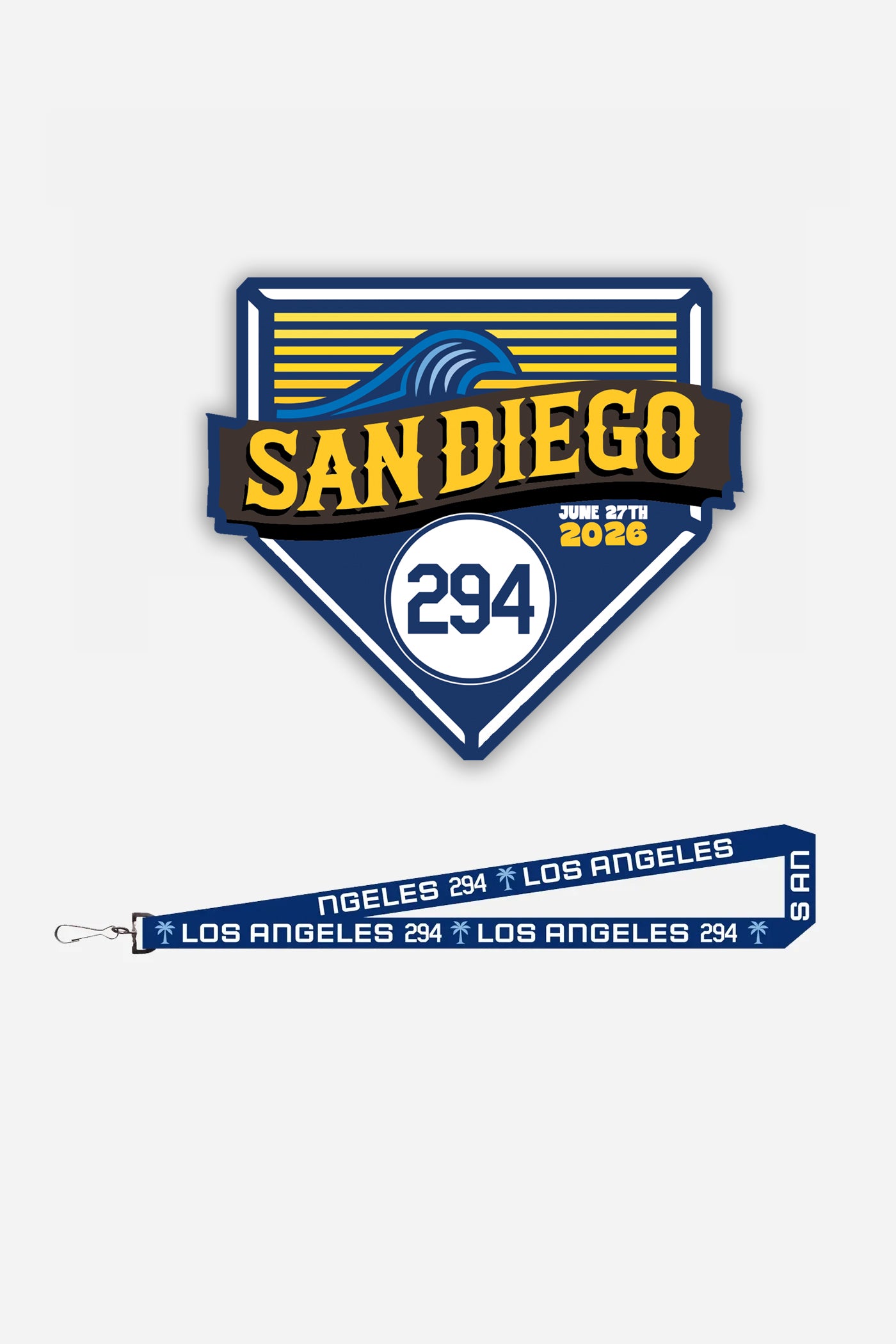 2026 Commemorative Takeover Patches + Lanyard
