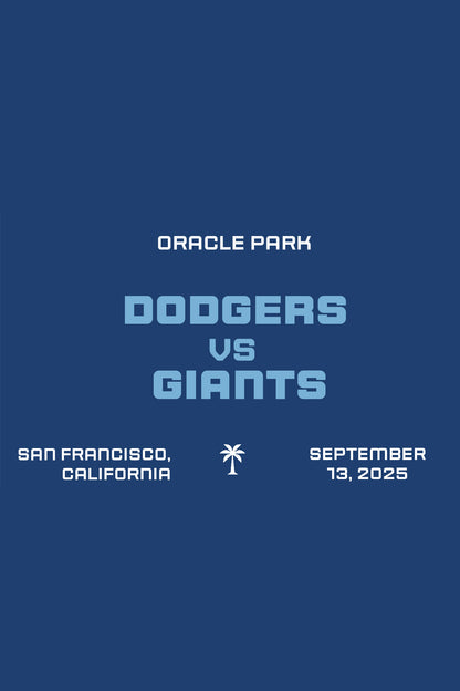 Dodgers vs Giants Takeover - September 13