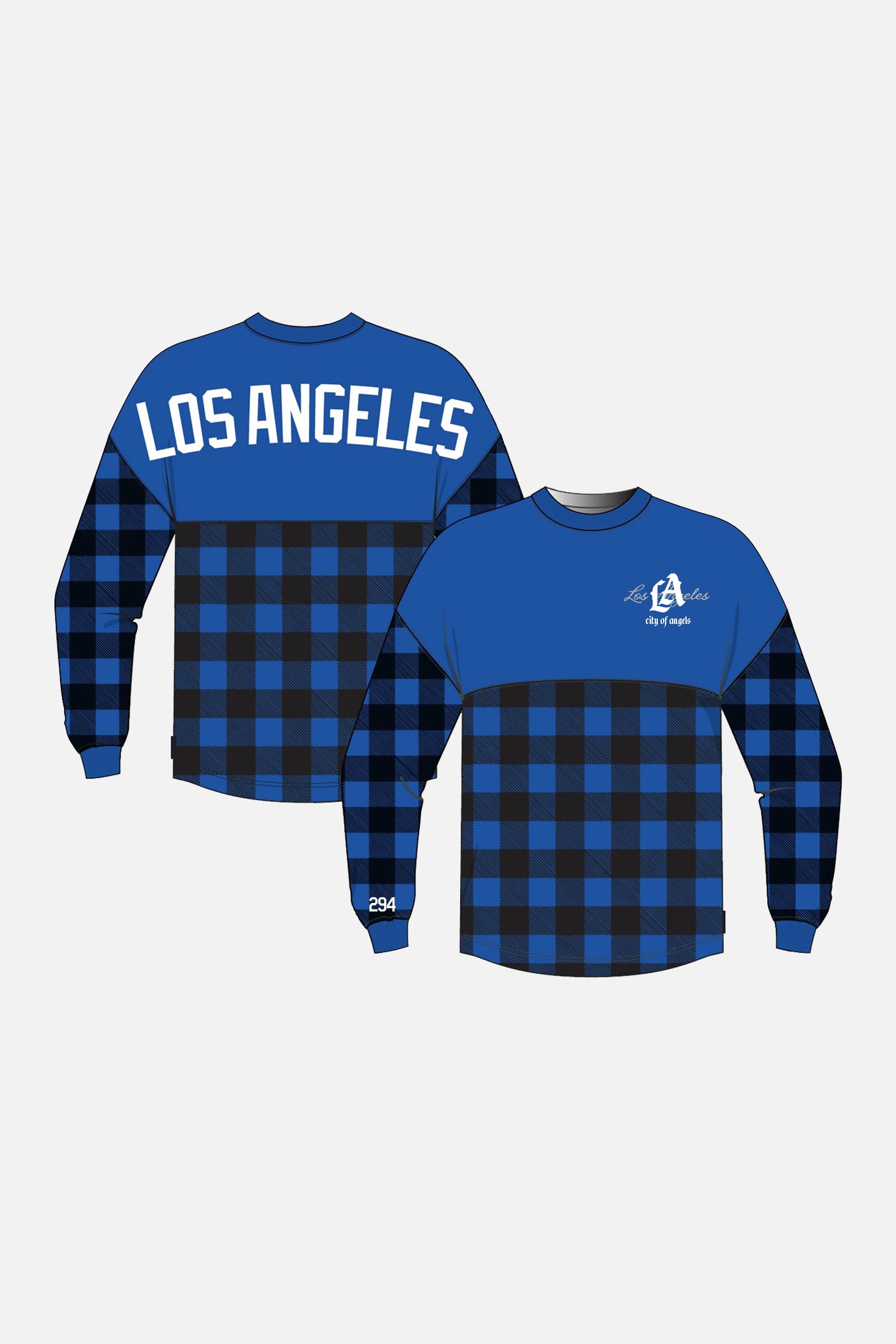 Blue Checkered  Los Angeles | 294 Spirit Jersey