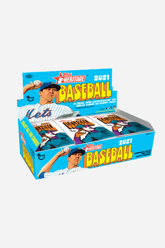 Topps Baseball 2021 Heritage Baseball Hobby Box