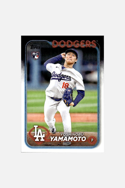 Yoshinobu Yamamoto - 2024 Topps Rookie Card // Series 2 #553