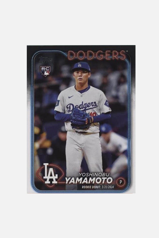 Yoshinobu Yamamoto - 2024 Topps Updated Series  Rookie Card // #US149