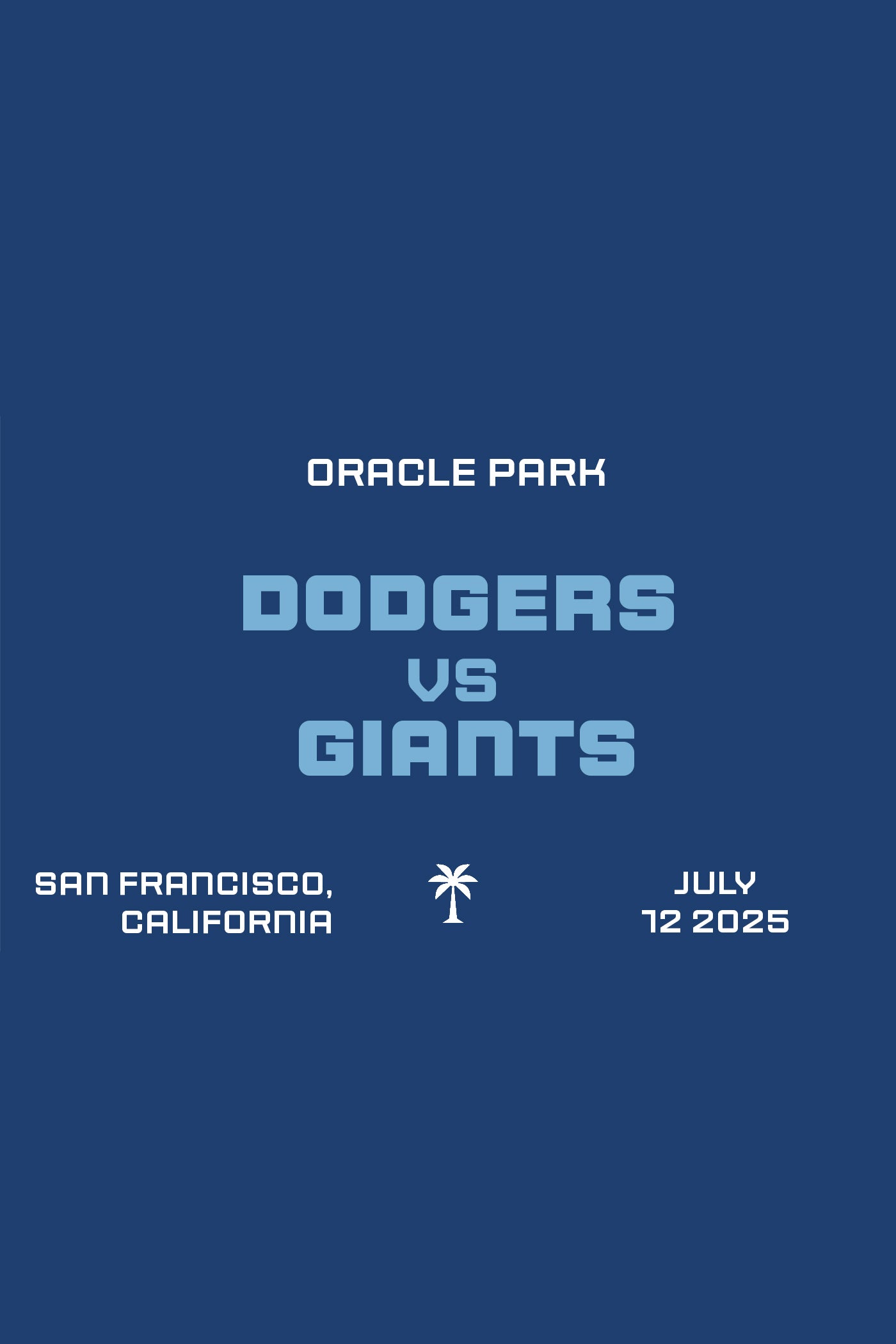 Dodgers vs Giants Takeover - July 12