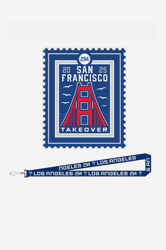 2025 Commemorative Takeover Patches + Lanyard
